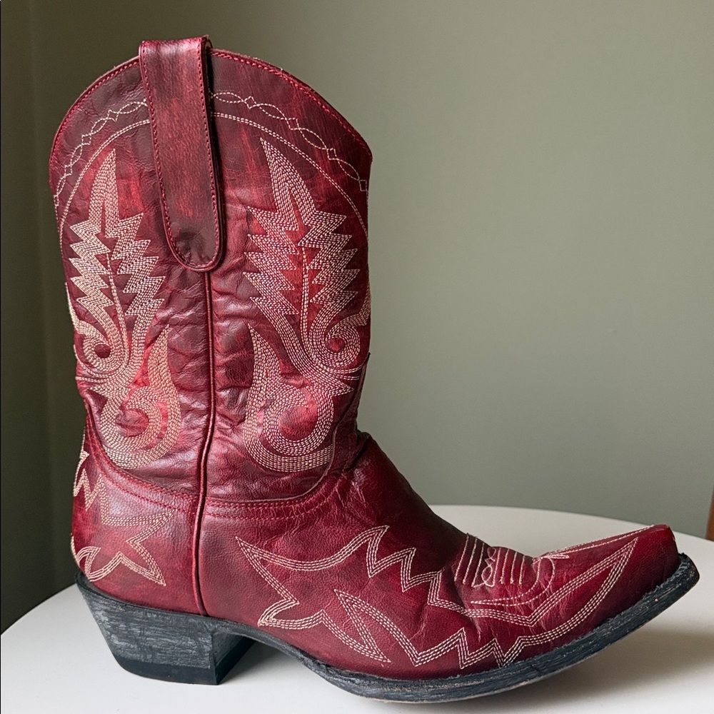 OLD GRINGO Cowboy Boots NEVADA Snip Toe Stitching Details Cowgirl Rodeo - Picture 3 of 17